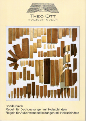 Deckungsregeln für Holzschindeln