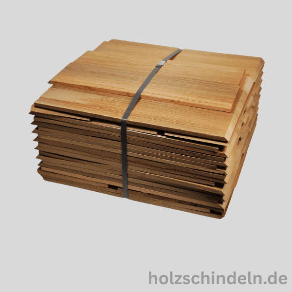 Rot-Zedernschindeln gespalten gefast 45 cm Premium