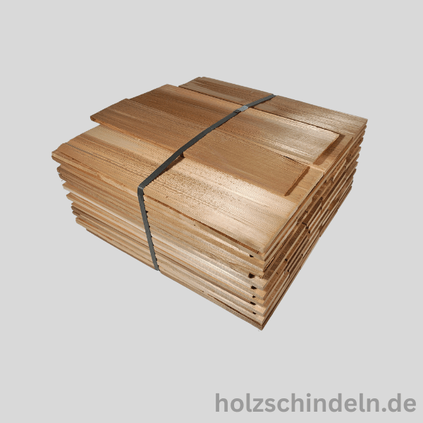 Rot-Zedernschindeln keilig gespalten stumpf 45 cm Premium