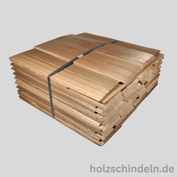 Rot-Zedernschindeln keilig gespalten gefast 45 cm Premium – Bild 3