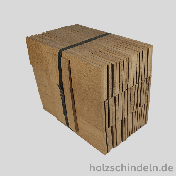 Buchenschindeln gesägt 20x8 cm stumpf