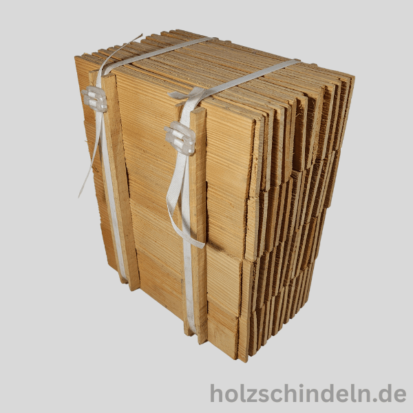 Fichtenschindeln gespalten 25x8 cm stumpf – Bild 4