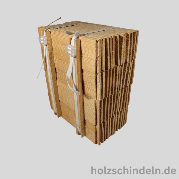 Fichtenschindeln gespalten 25x8 cm stumpf – Bild 6