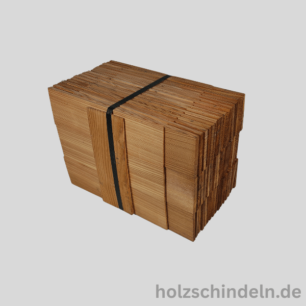 Lärchenschindeln gesägt 25x8 cm stumpf